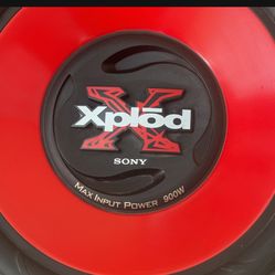 2   12 Inch Sony Speaker Good Condition 