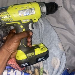 Ryobi Drill Set 
