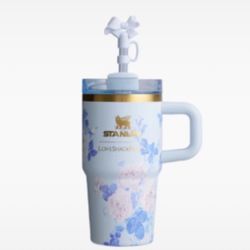 Stanley X LoveShackFancy Blue Floral 20oz Cup MOST RARE