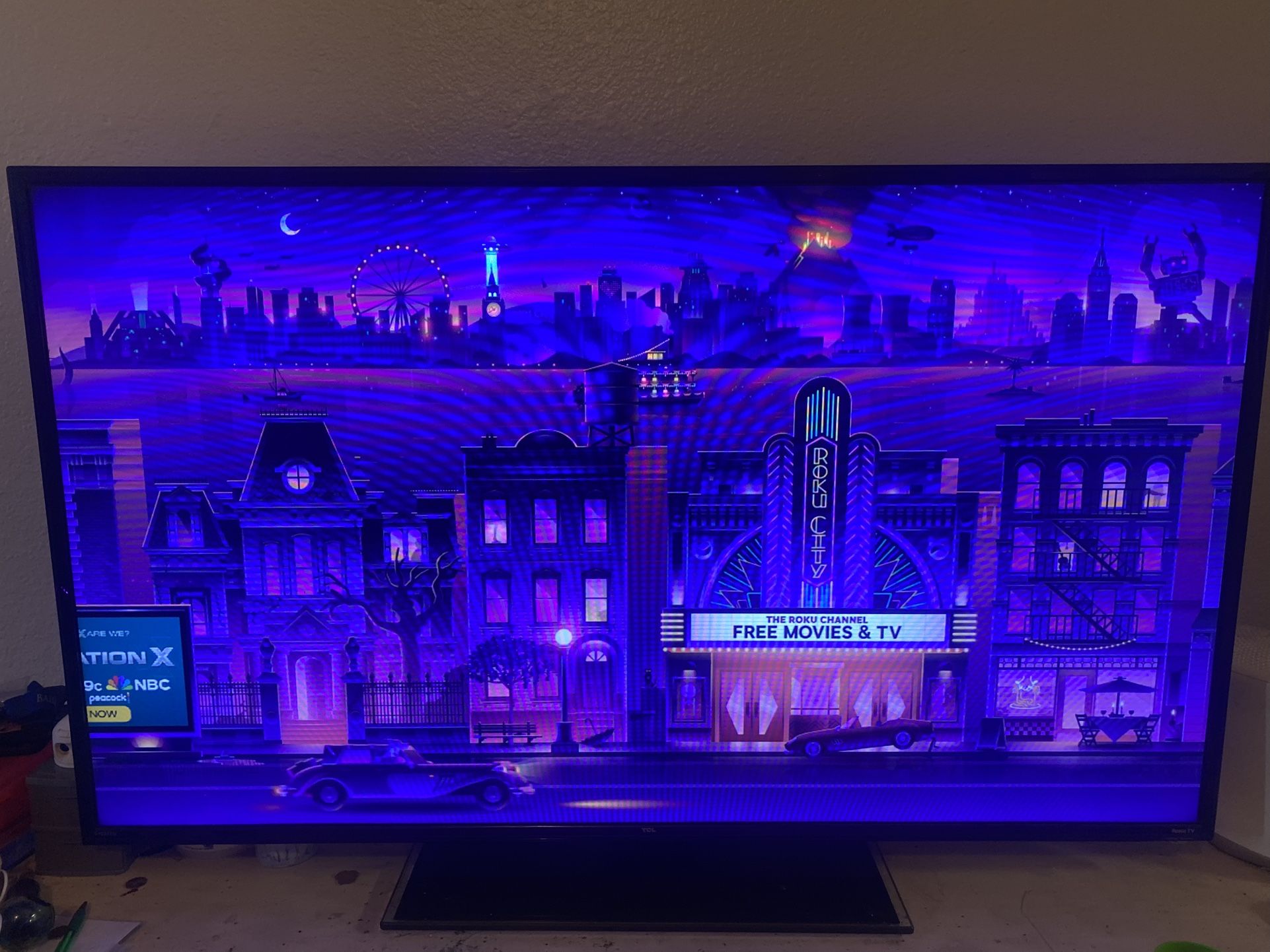 48” Roku TCL Smart Tv With Remote