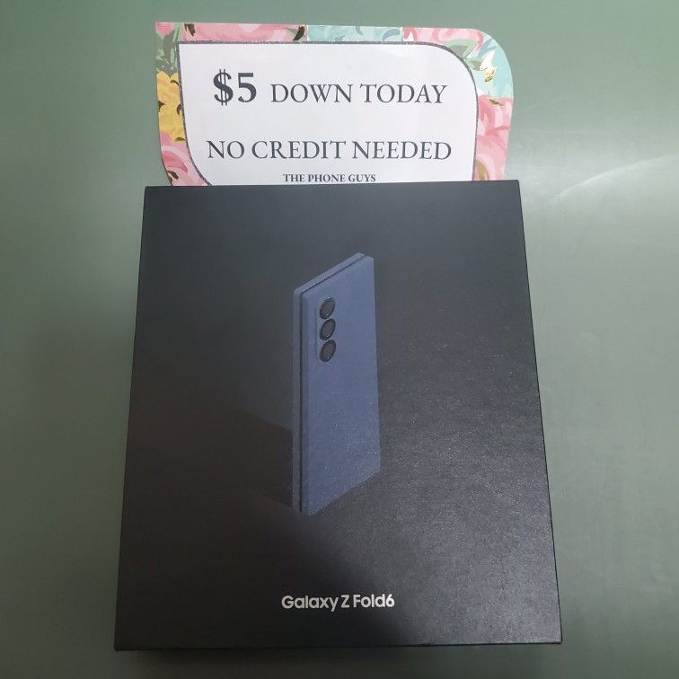 🚨 Biggest Android Deal – Samsung Galaxy Z Fold 6 Starting at $749 with 6-Month Warranty & $1 Down Option