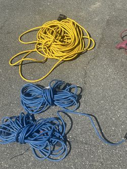 3- extension cords