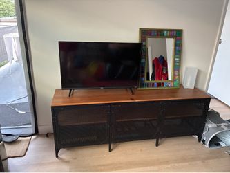 Ikea Fjallbo TV stand & shoe storage