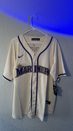 Cream Mariners Baseball Jersey