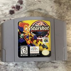 Starshot Space Circus Fever For Nintendo 64 N64 