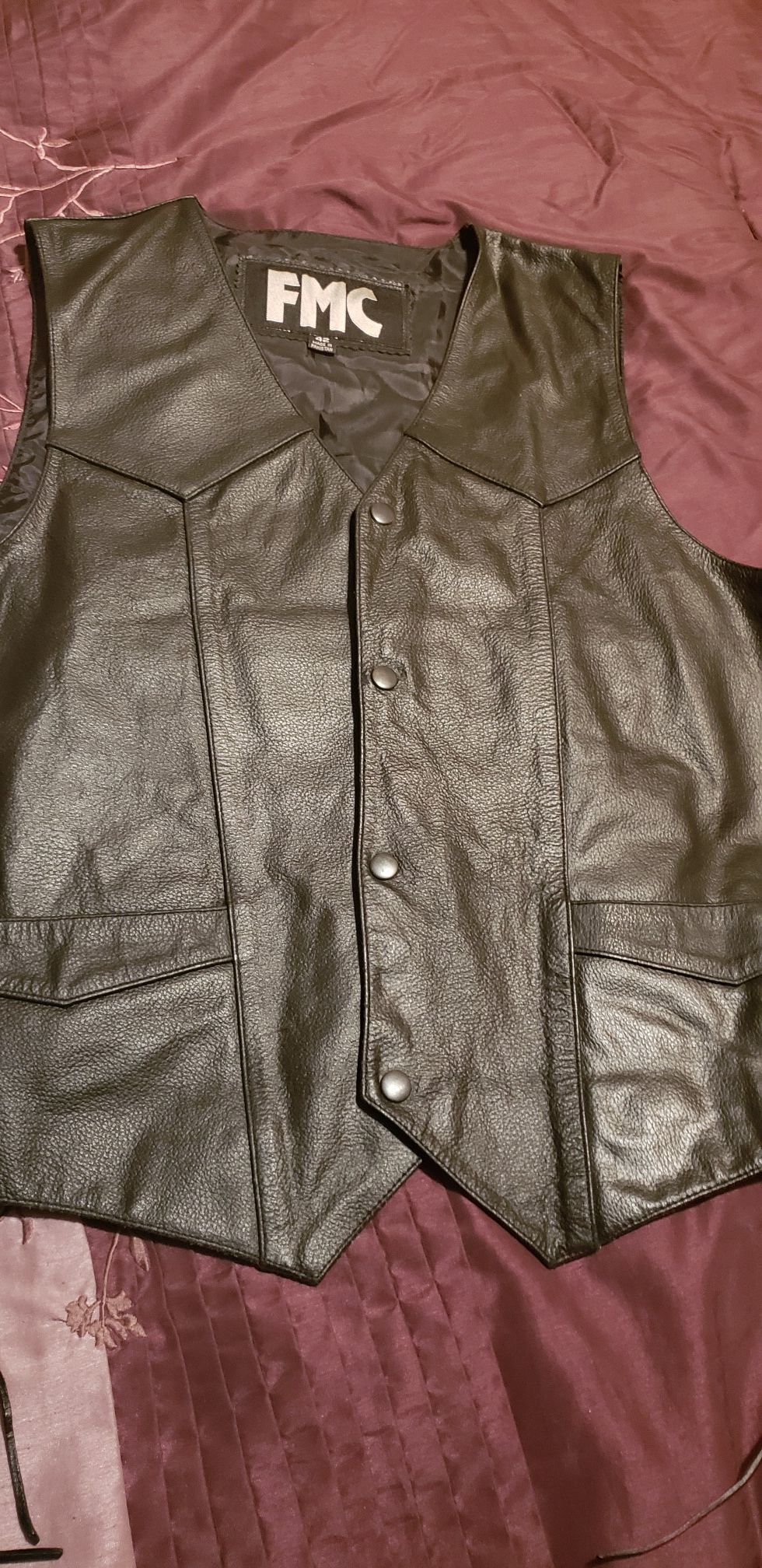 Leather Guys Vest In good shape..