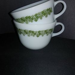 Pyrex Crazy Daisy Cups
