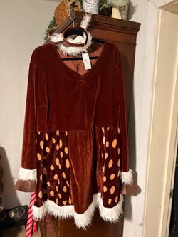 Woman’s Deer Costume 1-2X