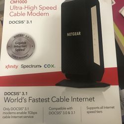 Modem And Router (Like New)