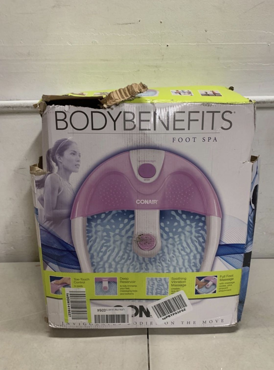 Conair Body Benefits Foot Spa