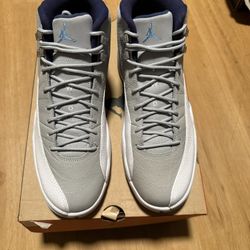 Jordan Retro 12 Grey University Blue