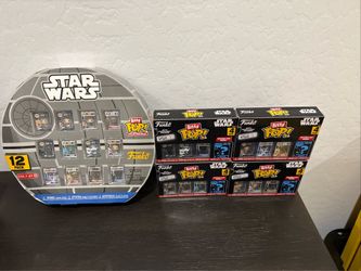 Funko Pop Bitty Star Wars  12 Pack and (4) 4 packs