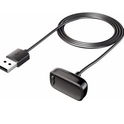 AWINNER Compatible with Fitbit Luxe Charger Cable, Replacement USB Charging Dock Stand for Fitbit Luxe (1-Pack)