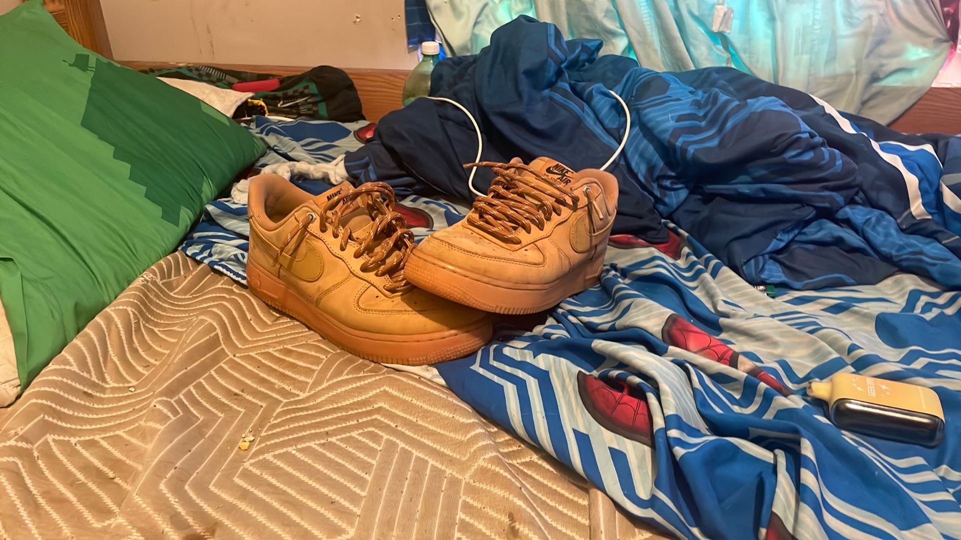 Brown Air Force ones