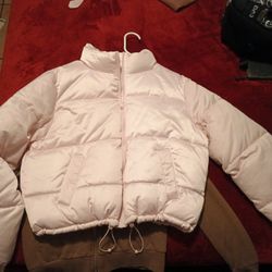 Baby Pink Puffer Jacket