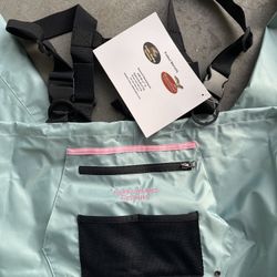 Caddis Wading Systems Women's Teal Deluxe Breathable  Stockingfoot Chest Waders Fishing XL