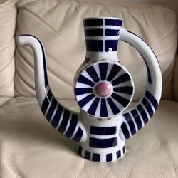 Sargadelos Spain Porcelain Bunica Teapot NO LID