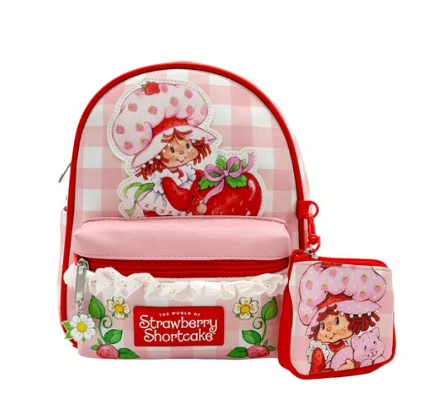 Strawberry Shortcake Backpack And Wallet