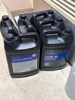 Six Gallons 15W-40 Diesel Motor Oil + 2.5 Gallons DEF — $90 OBO