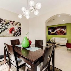 Dining Set With 4 Chairs & Buffet 