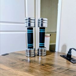 Steel Adjustable Dumbbell Set of 2