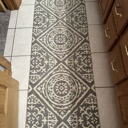 Gray Runner Rug