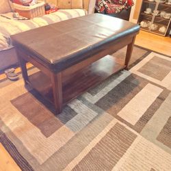 Coffe Table With Adjustable Hight And Hidden Storage
