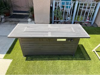 Outdoor Propane Fire Pit Table