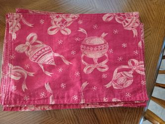 Placemats, Christmas Decor