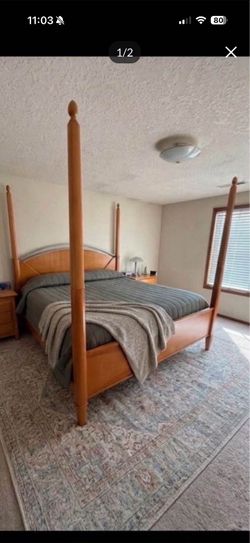 FREE King Size Bed Frame + Mattress/Box Springs Available