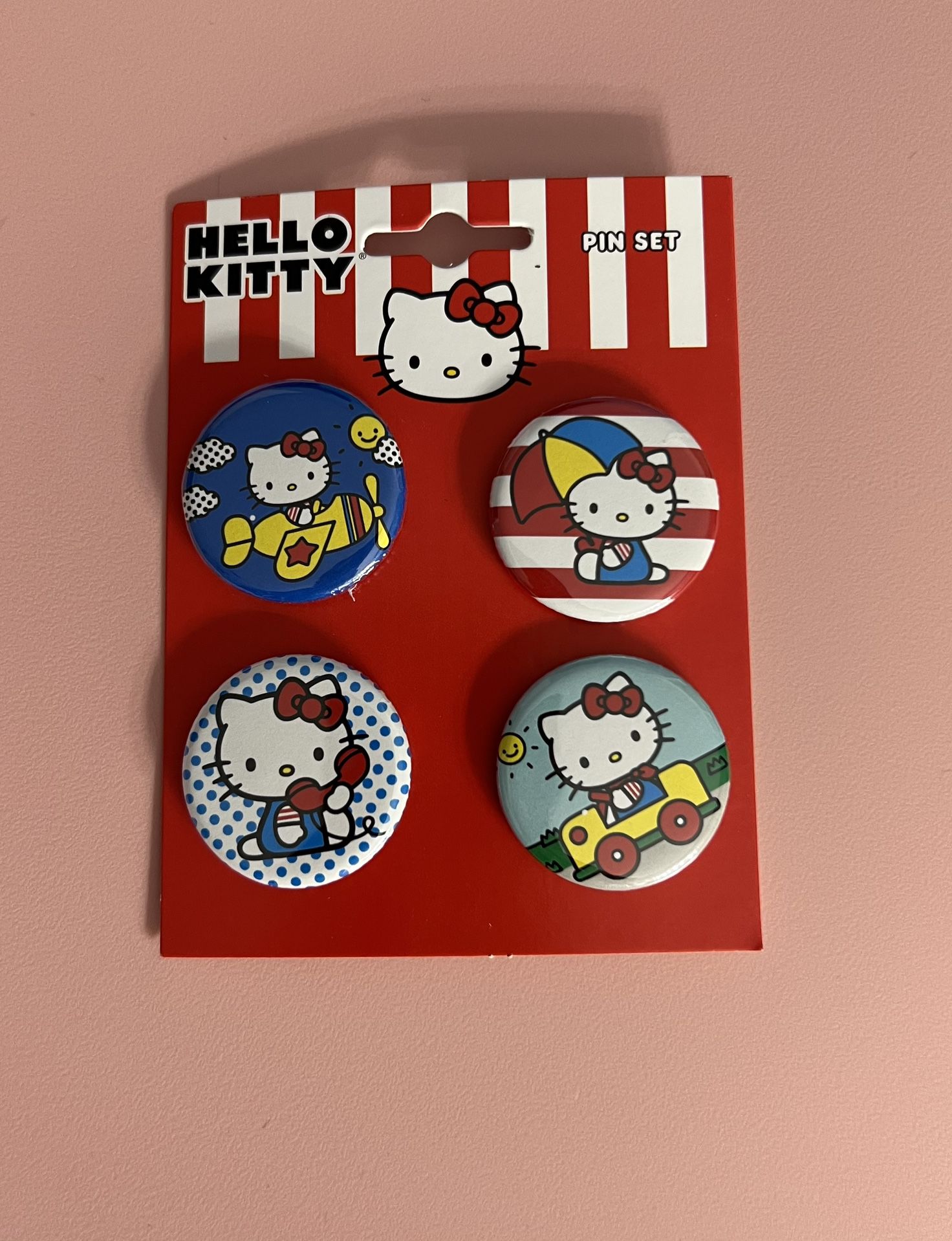 Hello Kitty Pin Set 