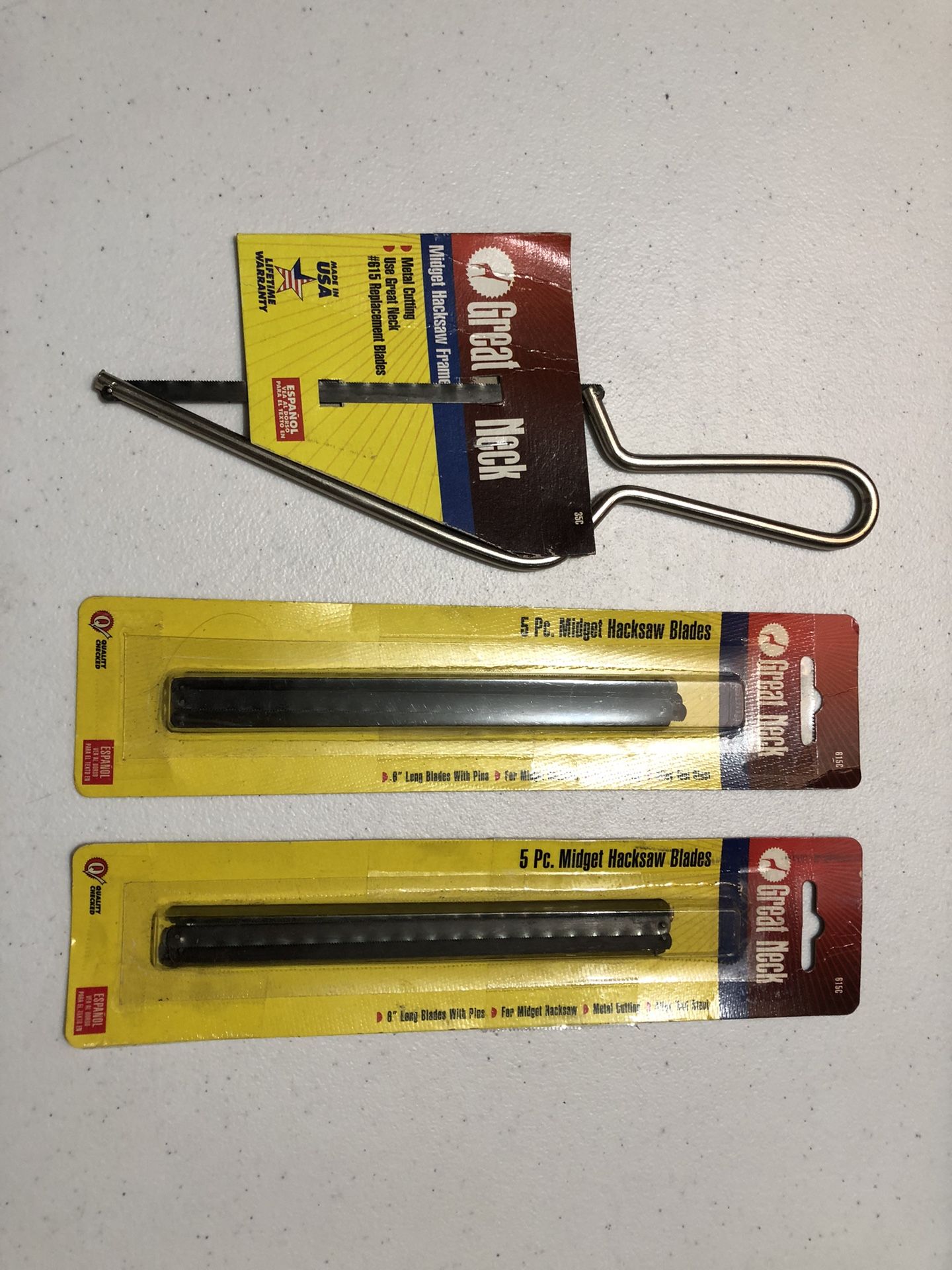 Midget Hacksaw / Extra Blades 