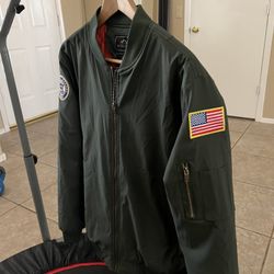 Men’s Navy Bomber Jacket 