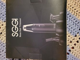 Nose Hair Trimmer W Attachments New In Box