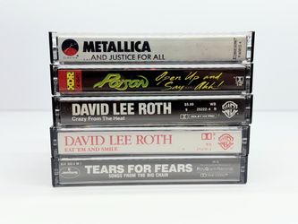 1980’s Rock Cassette Tapes **Original