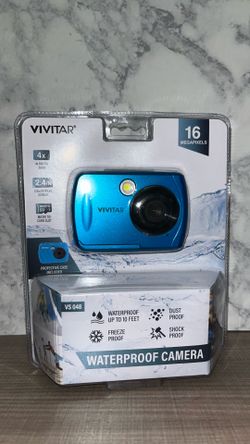Brand NEW!!! 📷    VIVITAR WaterProof Camera - digital zoom / display screen / micro sd card