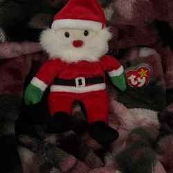 Santa Beanie Baby