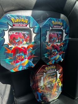 Pokémon Trading Card Game Tins – Lot of 3