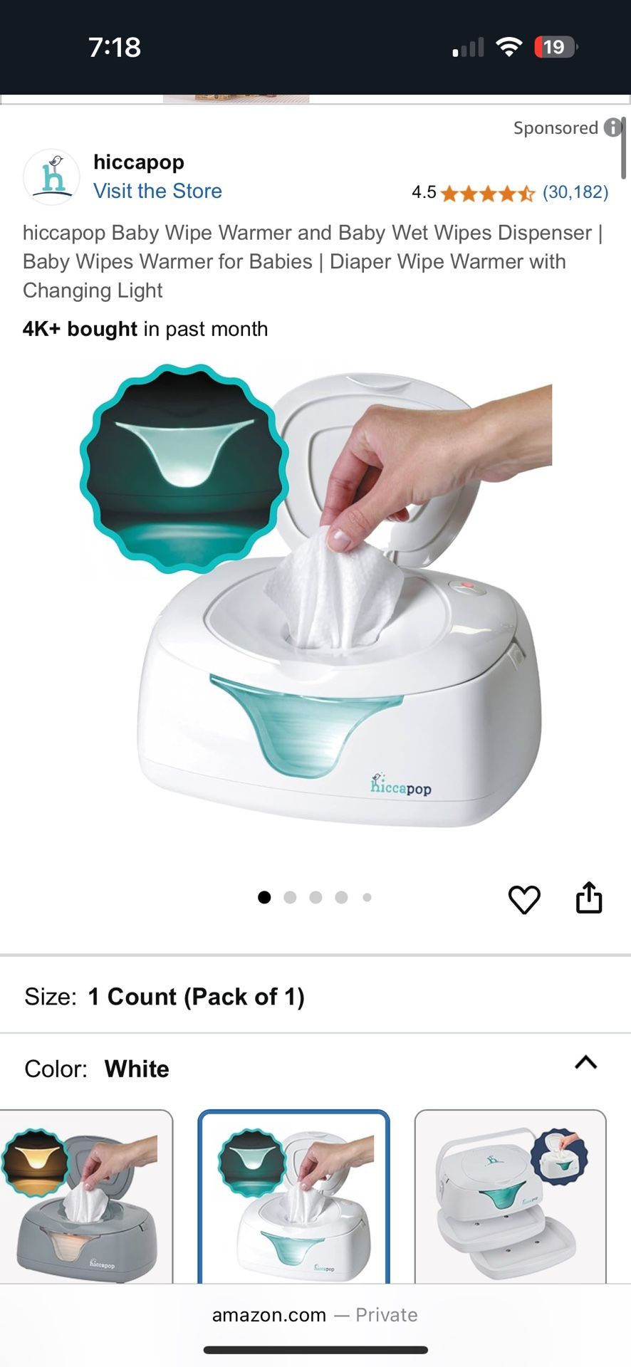 Wipe Warmer