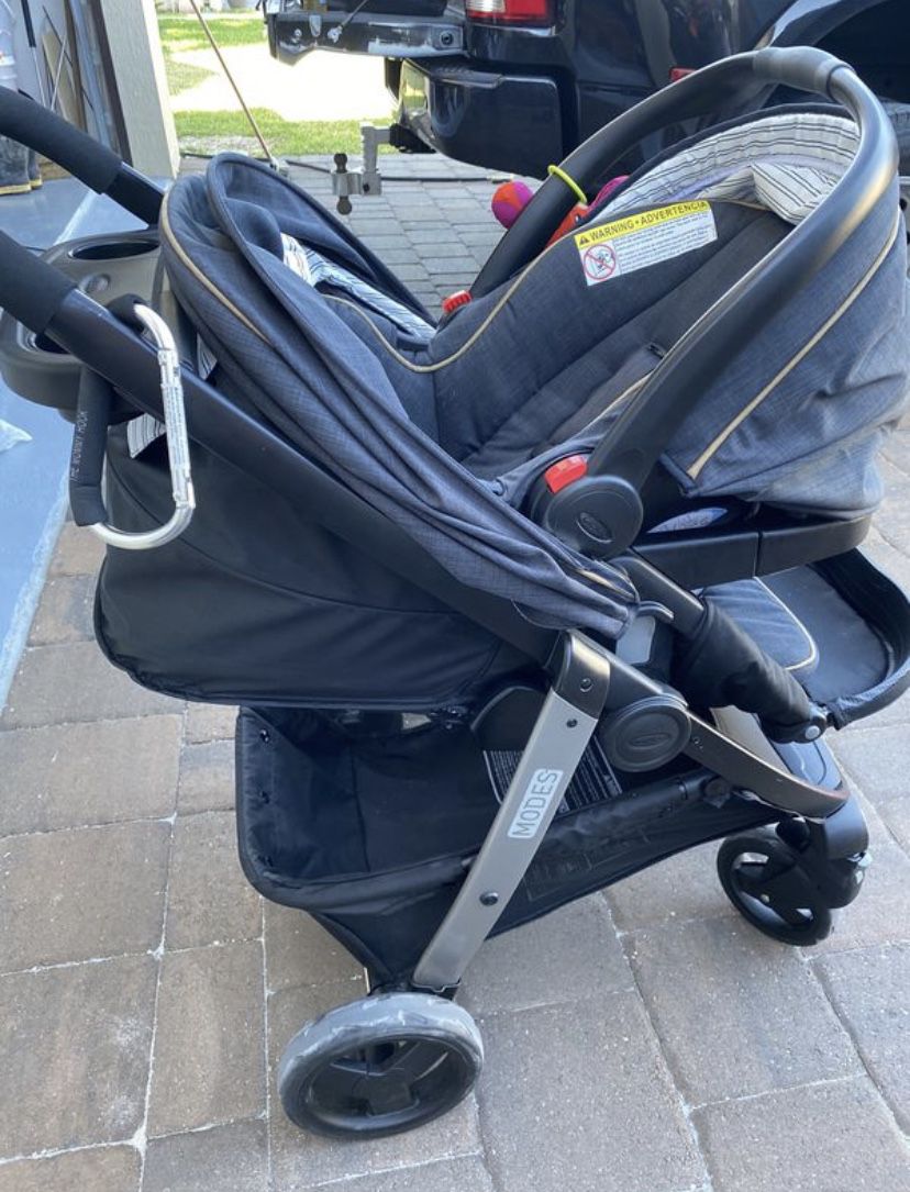 Stroller with car seat