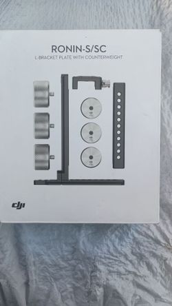 DJI Ronin-S/SC L-Bracket Plate with Counterweight