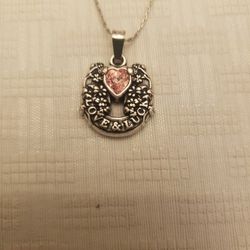 Alex & Ani Necklace Pendant Love & Luck