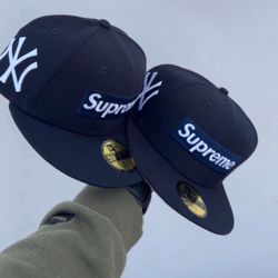 Supreme New Era Yankees MLB Fitted Hat