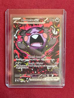 Morpeko ex 117/084 Me05: Pitch Black Holo | Near Mint | SIR Pokémon Card