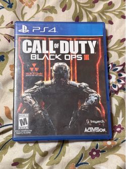 Black ops ps4 game