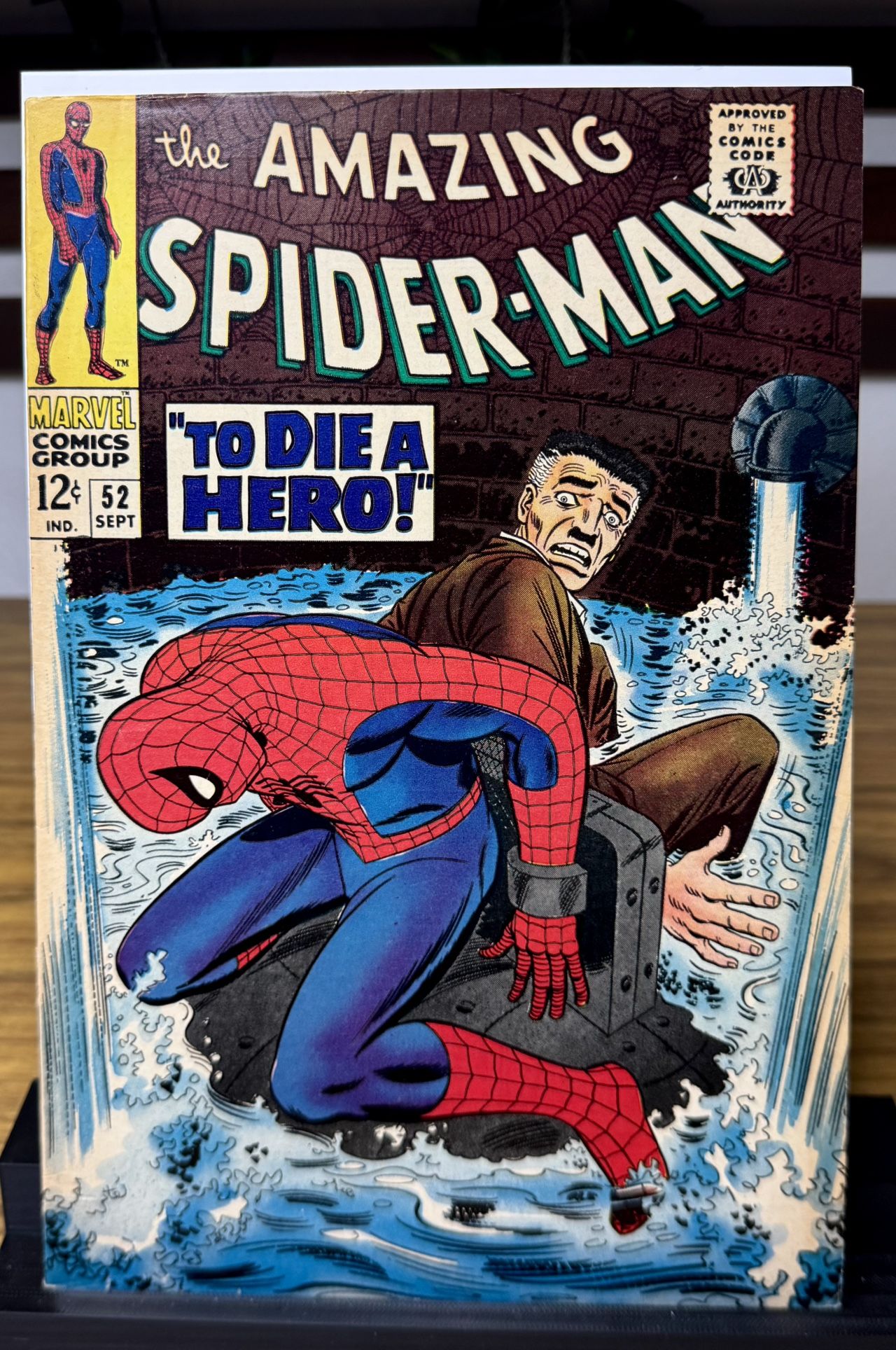Amazing Spider-Man #52 -1st App Joe Robertson -3rd App Kingpin-(6.5)