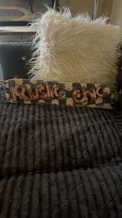 Rustic chic sign