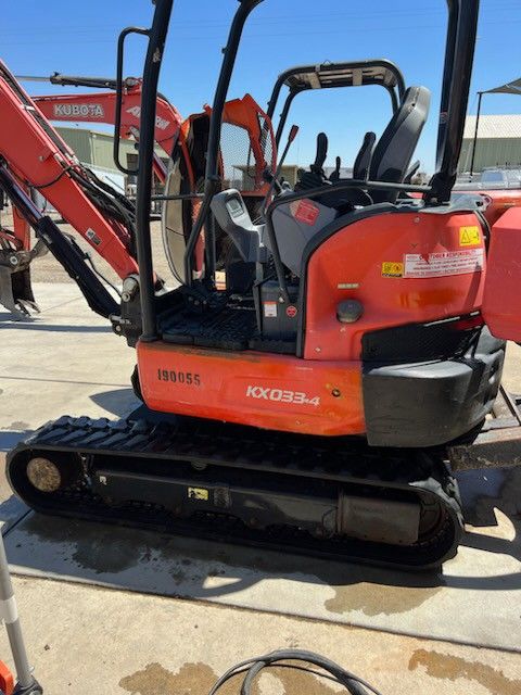 Kubota Excavator Kx033-4