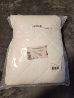 Bedding Quilted Fitted Matress Pad, Queen Size.