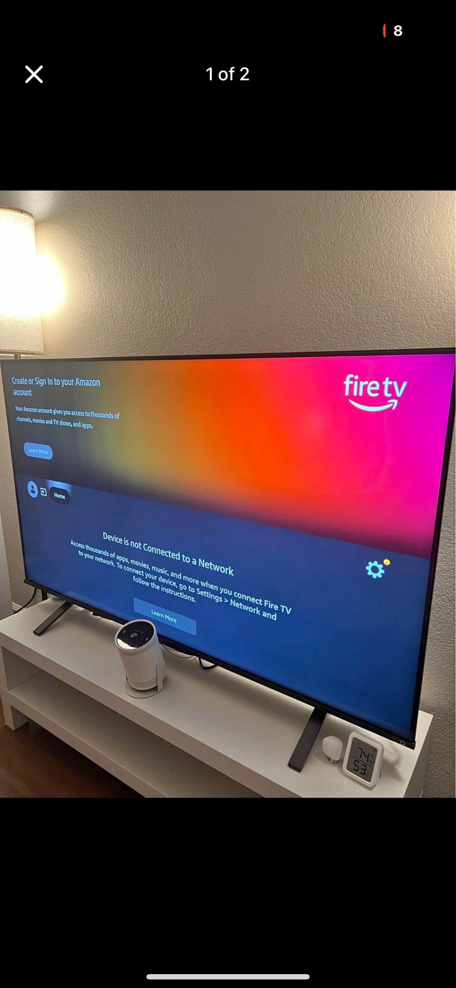 Toshiba - 55" Class M550 Series LED 4K UHD Smart Fire TV with hands-free Alexa